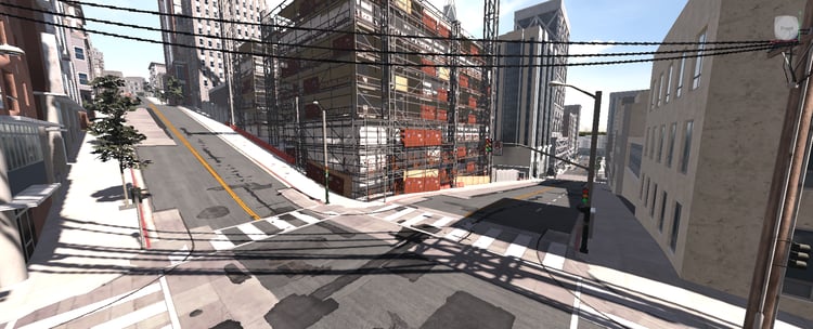 Roblox city roads and traffic lights