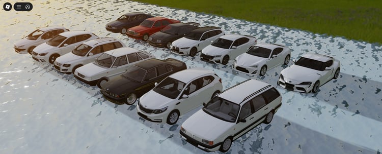 Roblox vehicle pack with interiors