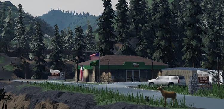 Roblox national forest roleplay map