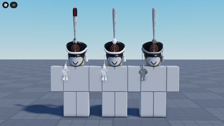 Roblox historical Hussar military headwear