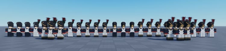 Roblox Imperial Guard military uniforms pack