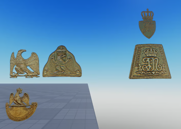 French Napoleonic military plates Roblox