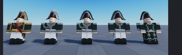 Napoleonic Italian army assets with multiple Italian military units