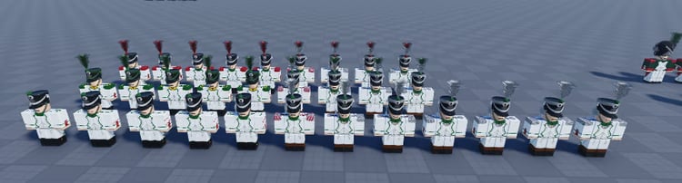 Guardia Reale Napoleonic Italian military uniforms