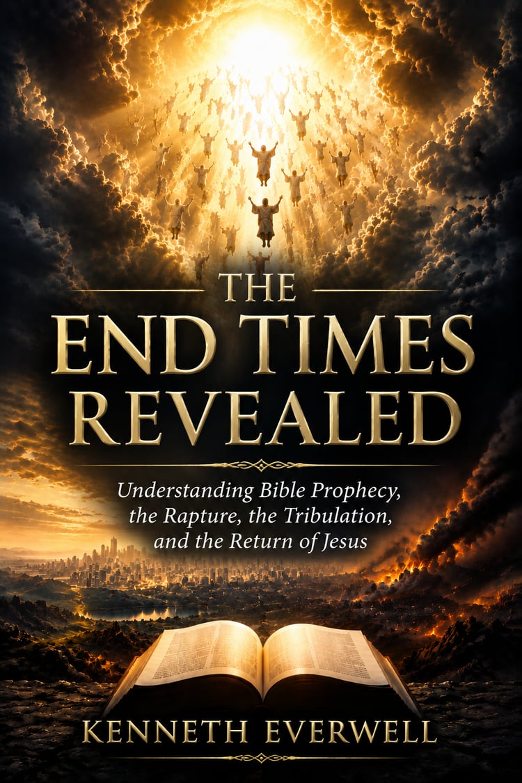 The End Times Revealed by Kenneth Everwell, a book about biblical prophecies and the End Times