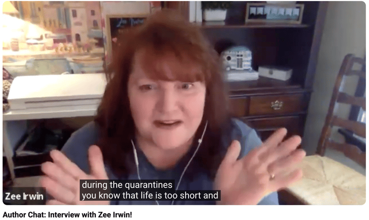 How Zee Irwin became a steamy small town romance author: a story idea on a two-hour commute, a leap of faith in 2021 & 50 books later. Her first interview.