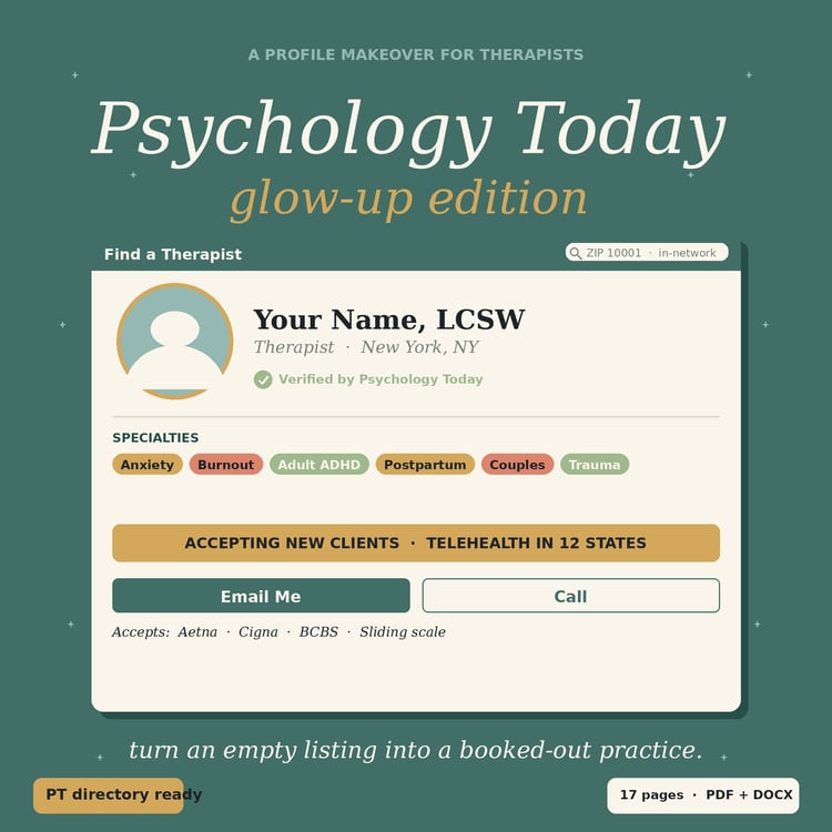 Cover of Psychology Today Profile Bundle, Headlines and Statements