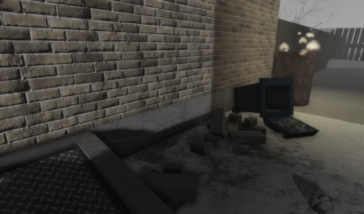 Roblox garage bar featuring jukebox and seating