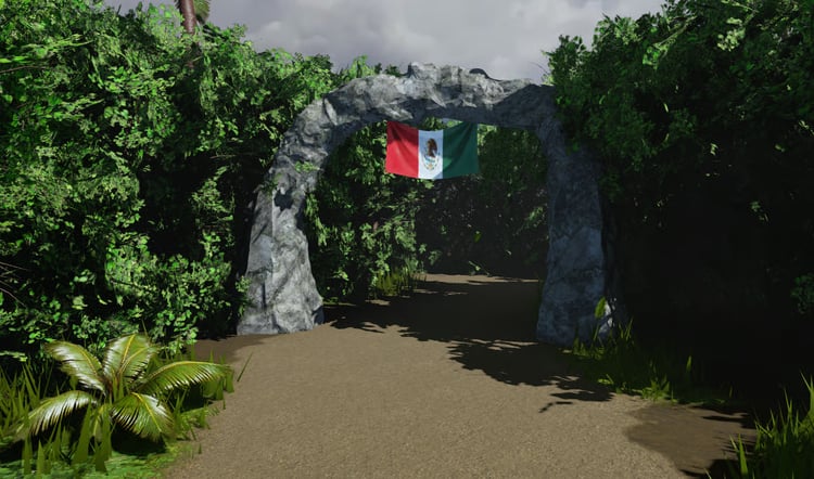 Detailed underground smuggling laboratory Roblox map