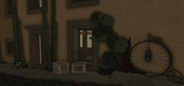 Venetian antique house exterior