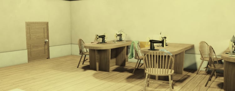 Tailor sewing tables