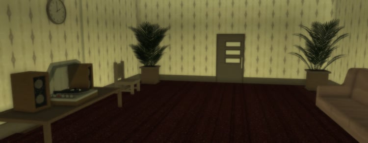 Roblox vintage apartment living room