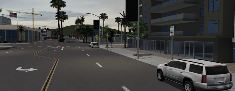 Restaurant building on Roblox map