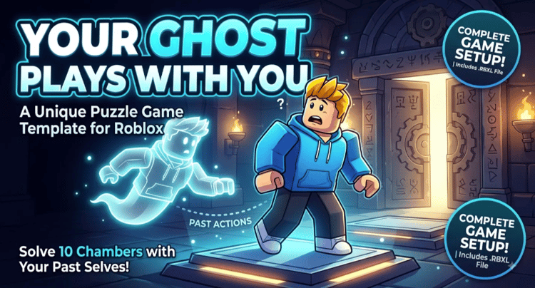 Your Ghost Plays With You Roblox puzzle game