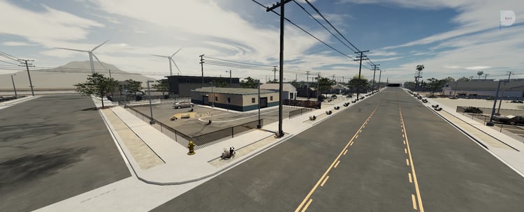 California residential neighborhood