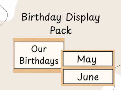 Math Display Pack Dough Disco Prompts Pack