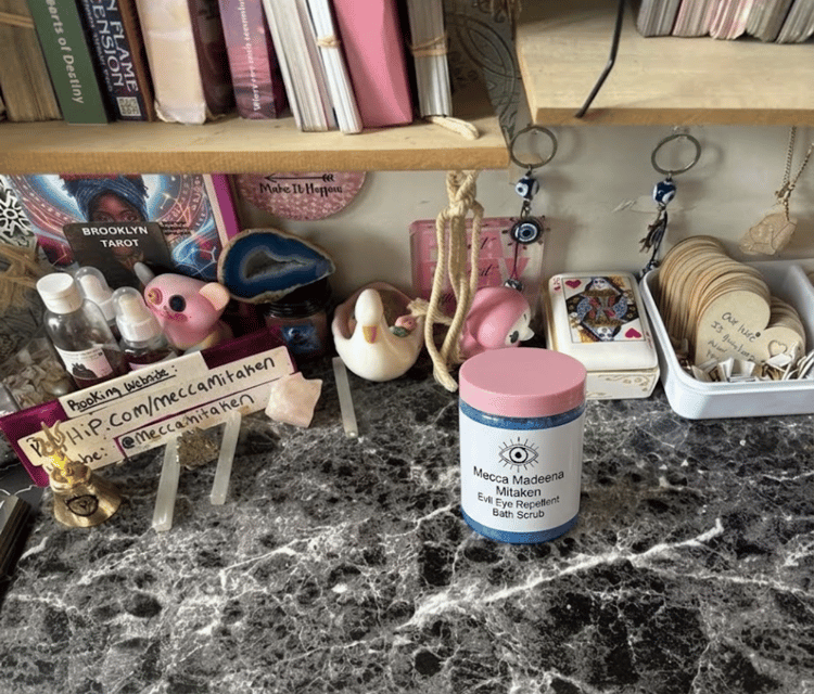 Evil Eye Repellent Bath Scrub | Spiritual Cleansing Body Scrub