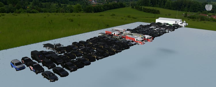 98-car Roblox vehicle collection