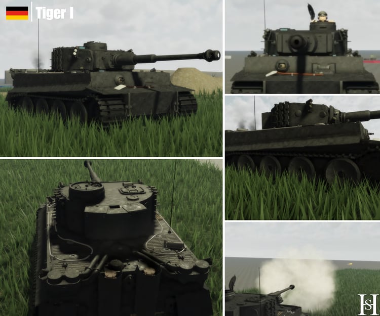 Tiger 1 German tank