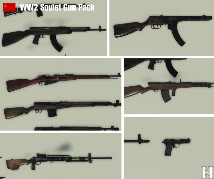 Soviet WW2 weapons