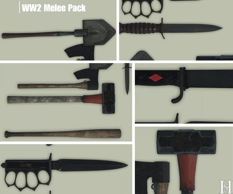 WW2 melee arsenal