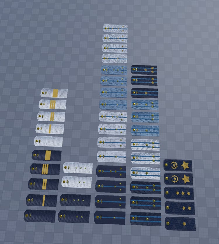 Air Force shoulderboards