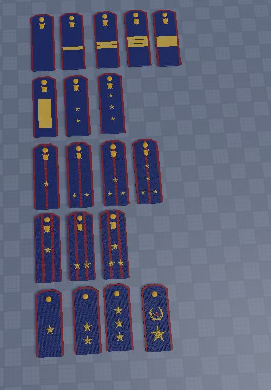 Russian FSB shoulderboards