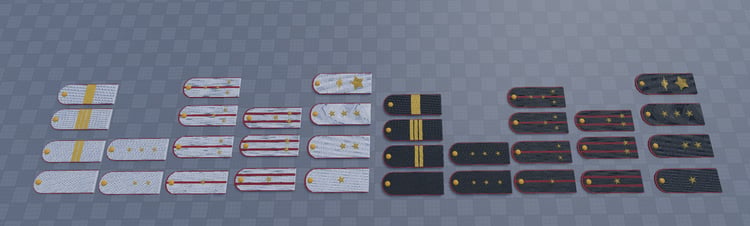 Russian MVD shoulderboards