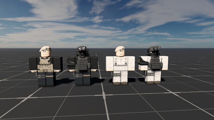 Roblox military uniform pack