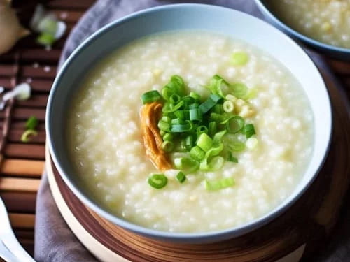 Congee de Riz (Zhōu ou Gruau ou Porridge)