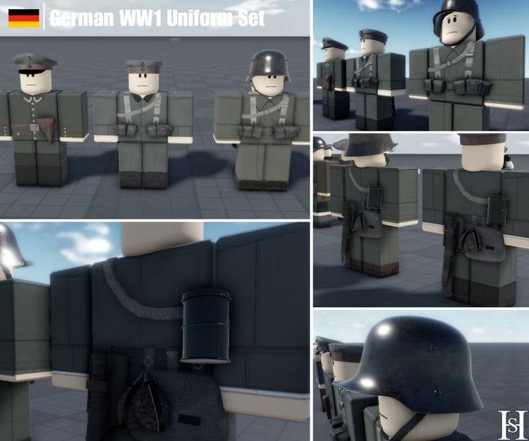 Imperial German WWI soldiers