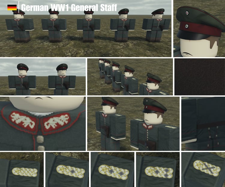 WWI German staff officers