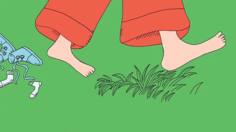 Pratique Energétique - Marcher Pieds Nus