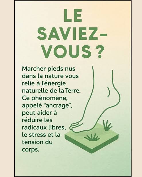 Pratique Energétique - Marcher Pieds Nus