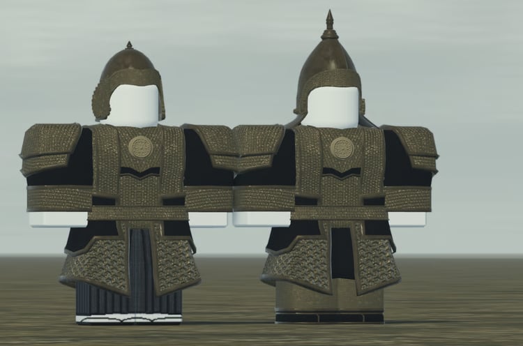 Armored shoulder guards