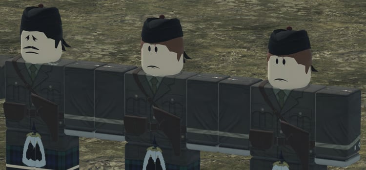Early war Scottish uniform