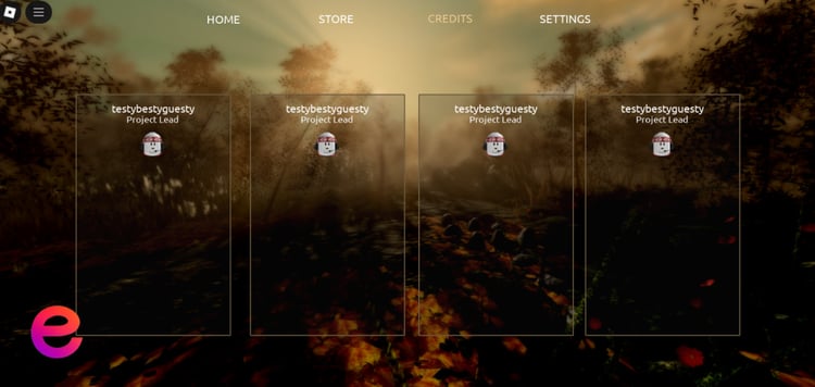 Customizable background image menu