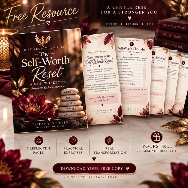 The Self-Worth Reset guide for rebuilding self-worth, confidence, self-respect, and self-trust