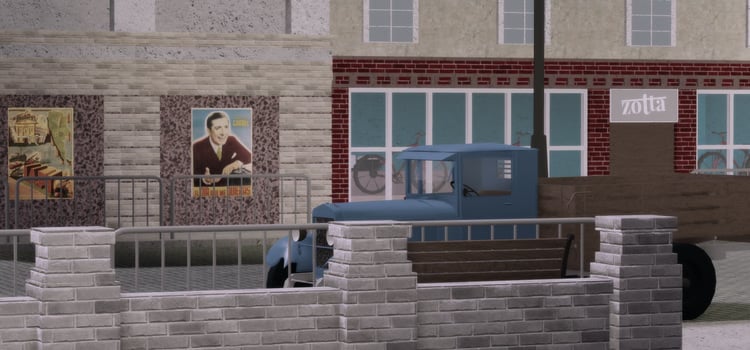 Period cargo trucks