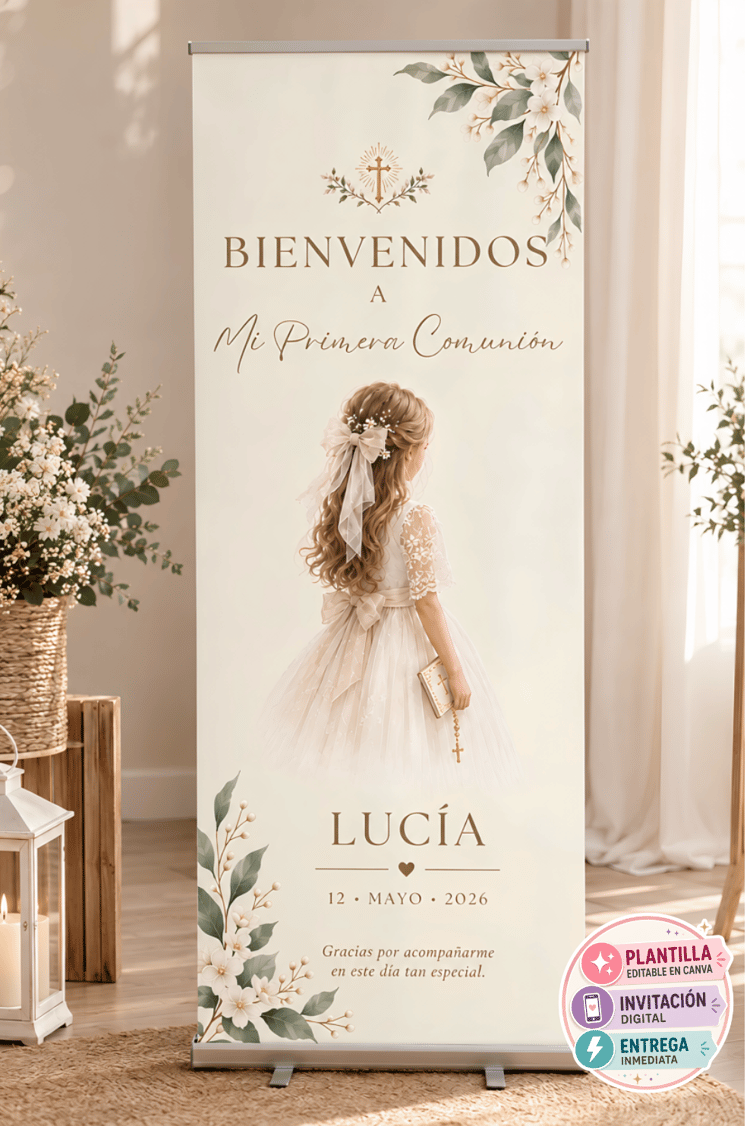 Roll up Banner primera comunión