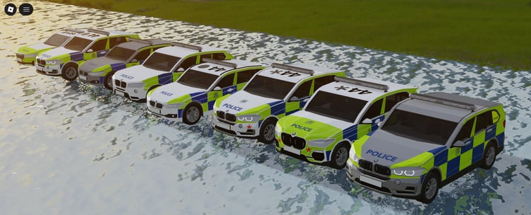 Functional ELS police car fleet