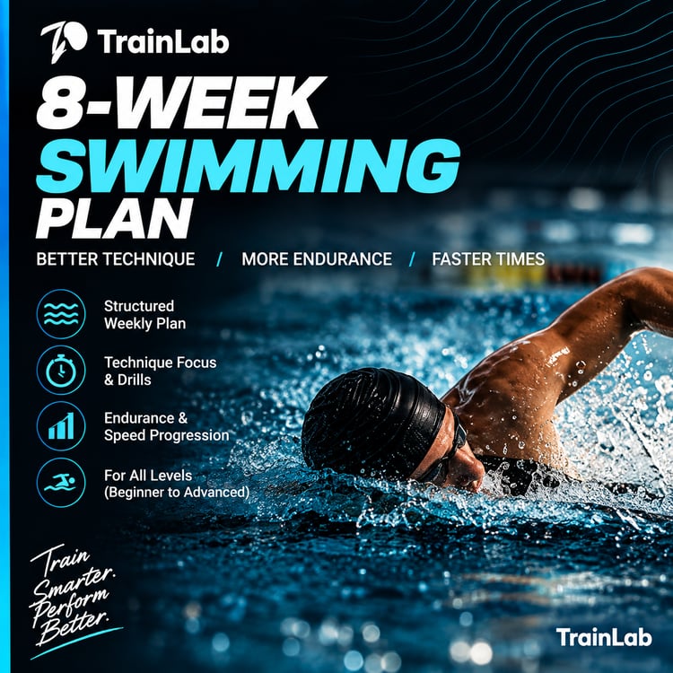 8-Week Swimming Training Plan