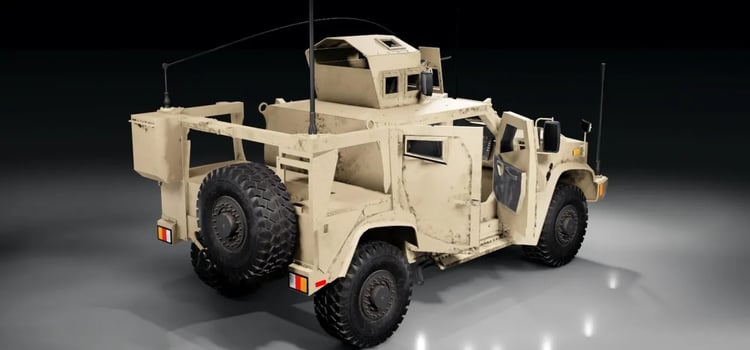 Oshkosh JLTV military vehicle
