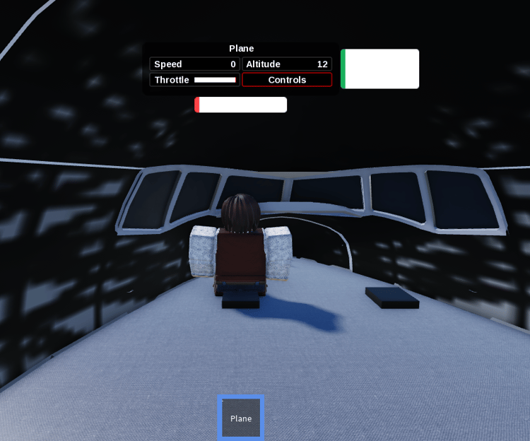 Twin-engine widebody Roblox aircraft