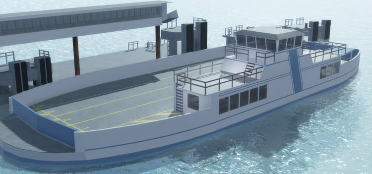 Ferry passenger interior seating