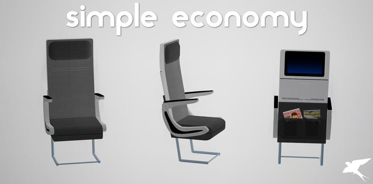 Modern airport lounge decorations