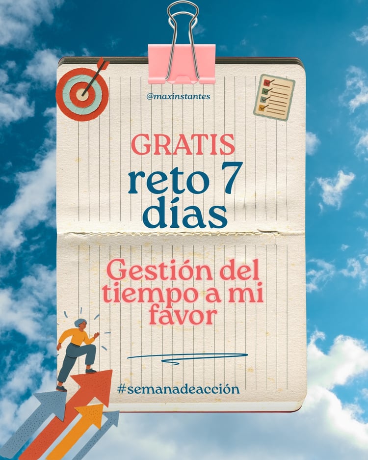 Reto gratis de gestión del tiempo en 7 días