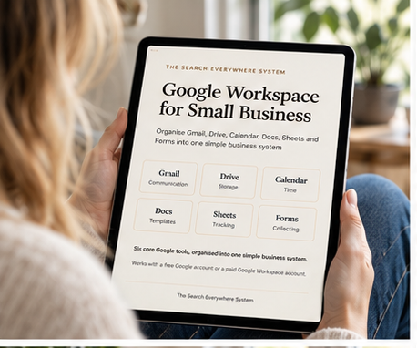 Google Workspace for Small Business guide cover