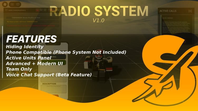 Roblox emergency radio system