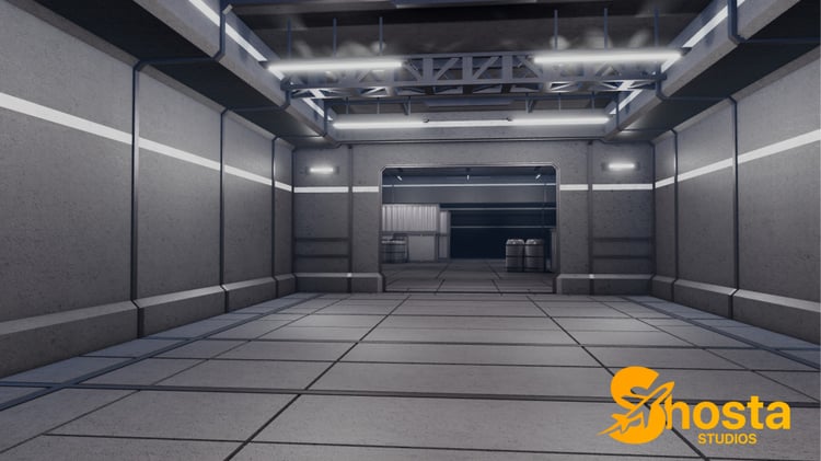 SCP containment area interior